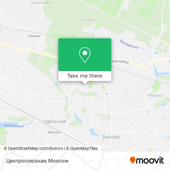 Центросоюзная map