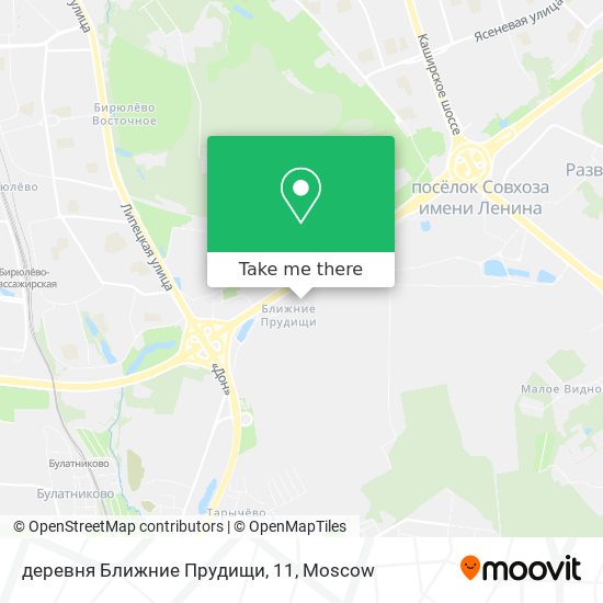 деревня Ближние Прудищи, 11 map