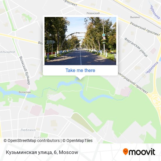 Кузьминская улица, 6 map