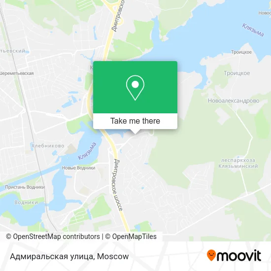 Адмиральская улица map