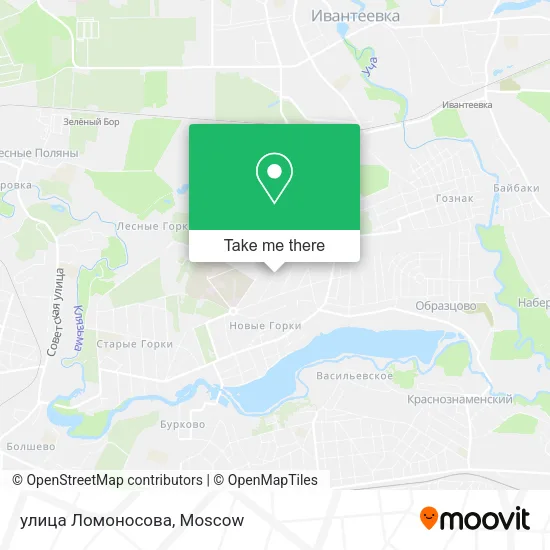 улица Ломоносова map