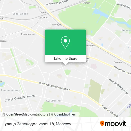 улица Зеленодольская 18 map