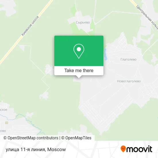 улица 11-я линия map