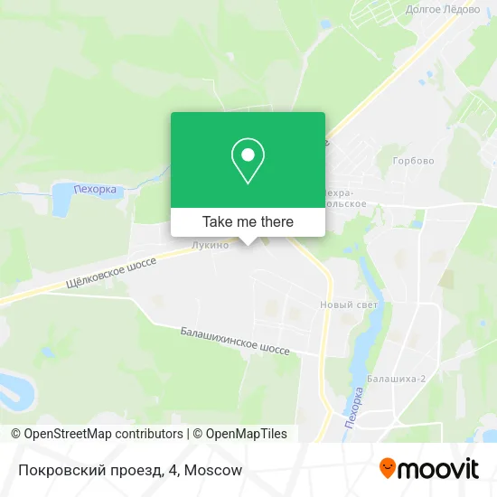 Покровский проезд, 4 map