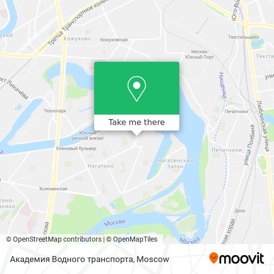 Академия Водного транспорта map