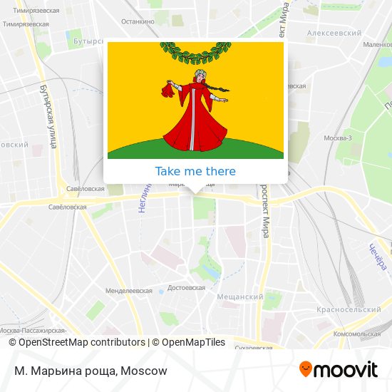 М. Марьина роща map