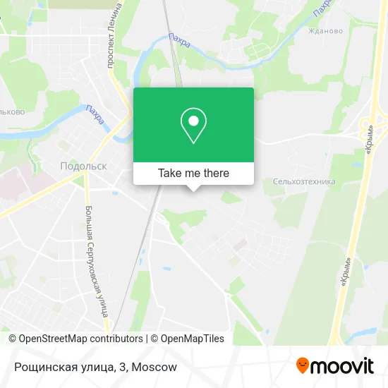 Рощинская улица, 3 map