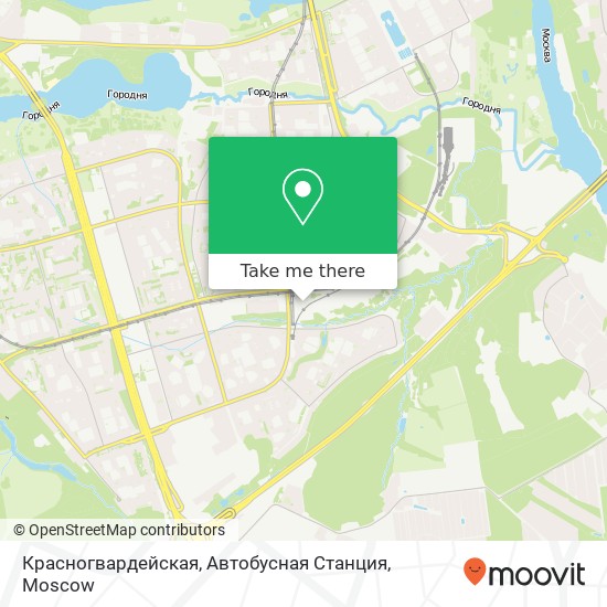 Красногвардейская, Автобусная Станция map