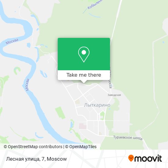 Лесная улица, 7 map