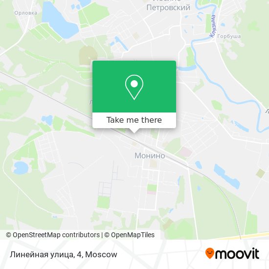 Линейная улица, 4 map