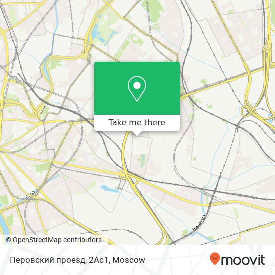 Перовский проезд, 2Ас1 map