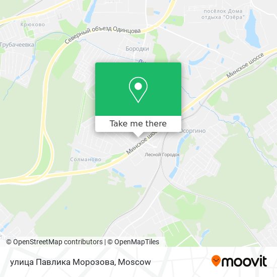 улица Павлика Морозова map