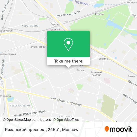 Рязанский проспект, 26Бс1 map