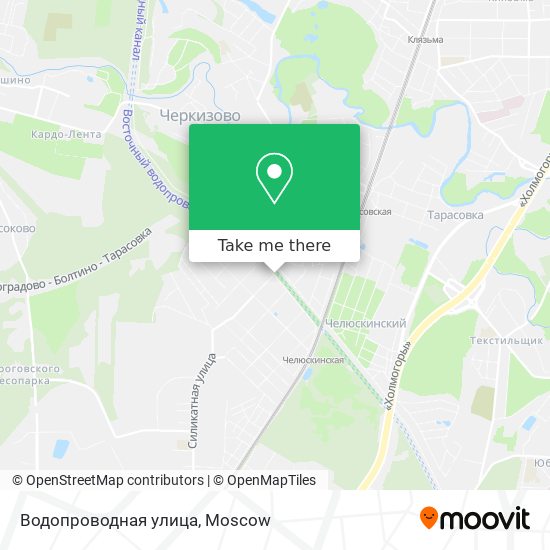 Водопроводная улица map