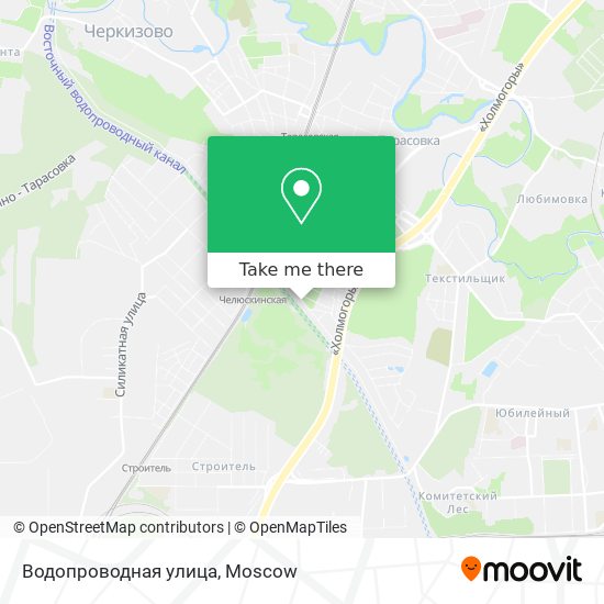 Водопроводная улица map