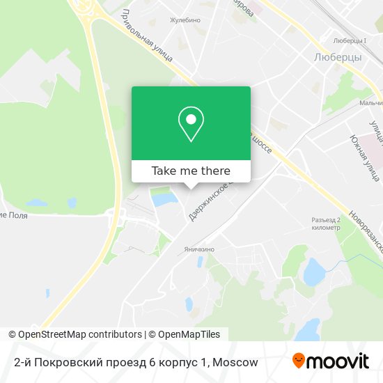 2-й Покровский проезд 6 корпус 1 map