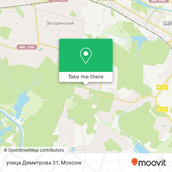 улица Димитрова 31 map