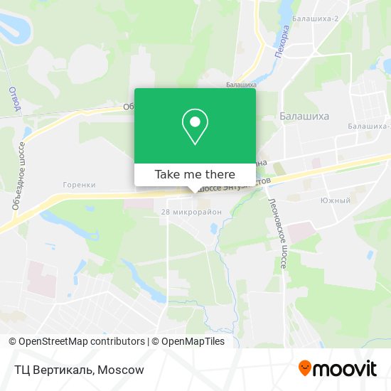 ТЦ Вертикаль map