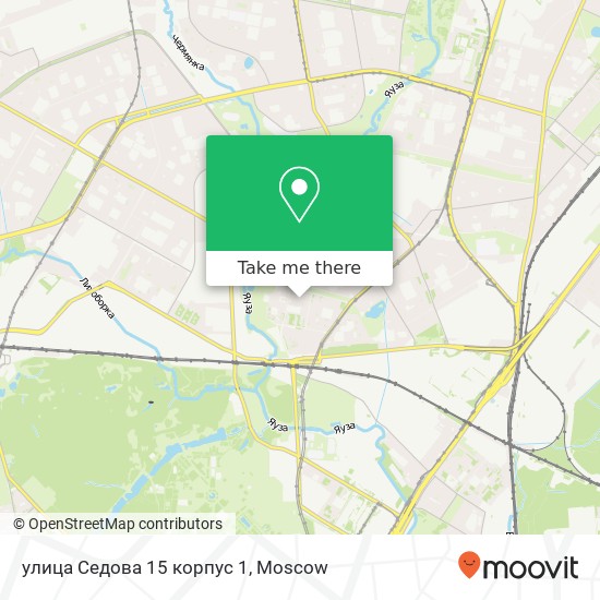 улица Седова 15 корпус 1 map