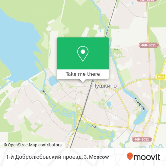 1-й Добролюбовский проезд, 3 map