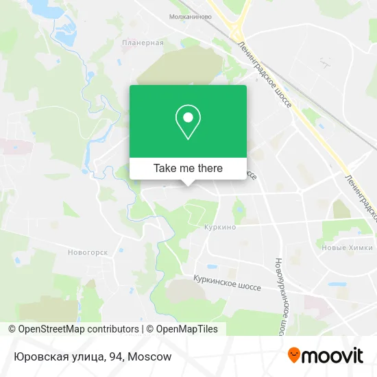 Юровская улица, 94 map