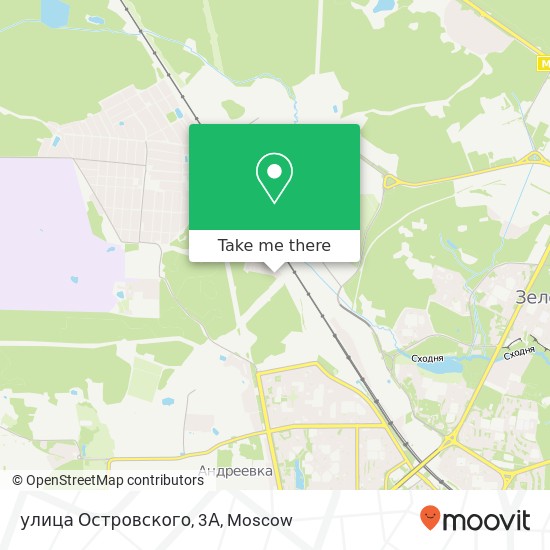 улица Островского, 3А map