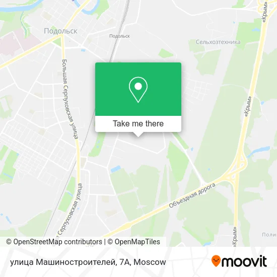 улица Машиностроителей, 7А map