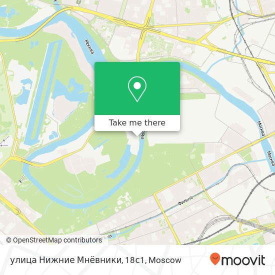 улица Нижние Мнёвники, 18с1 map
