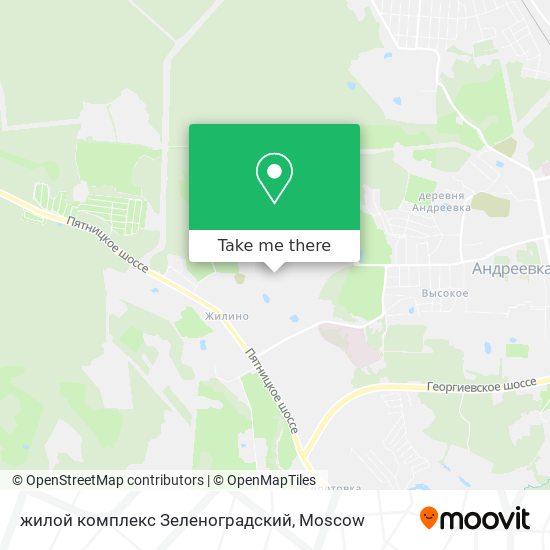 жилой комплекс Зеленоградский map