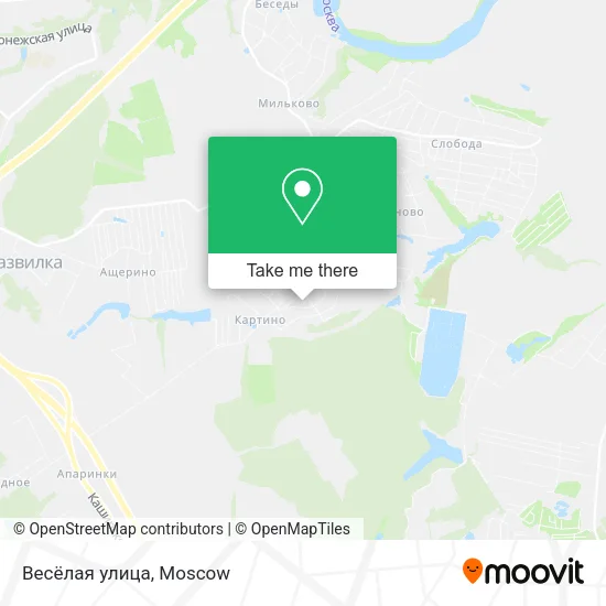 Весёлая улица map