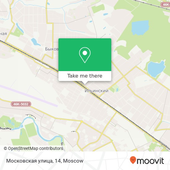Московская улица, 14 map