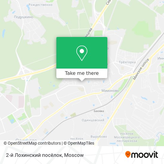 2-й Лохинский посёлок map