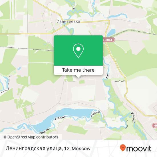Ленинградская улица, 12 map