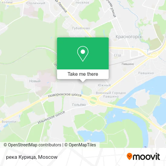 река Курица map