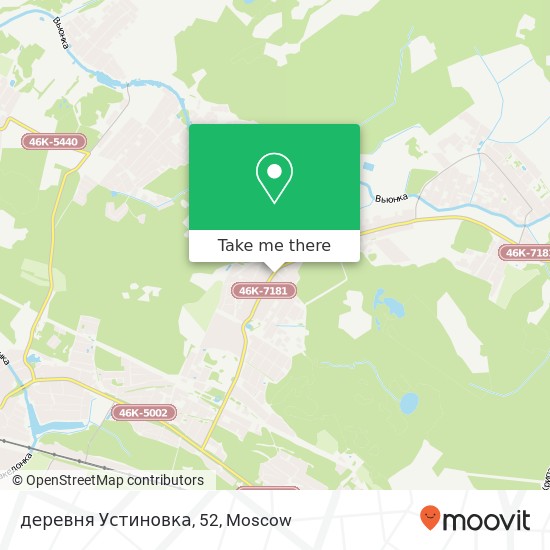 деревня Устиновка, 52 map