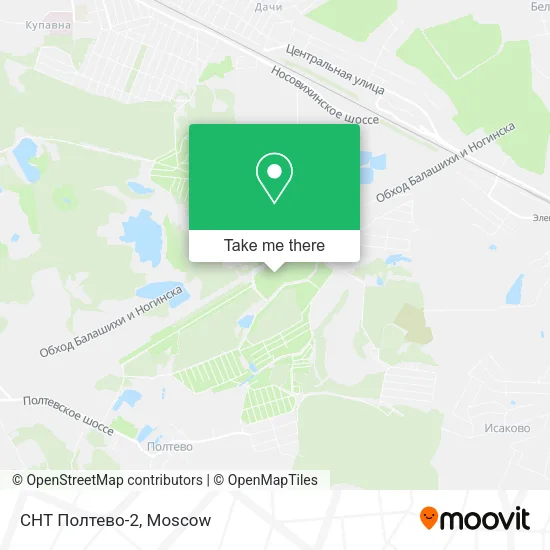 СНТ Полтево-2 map