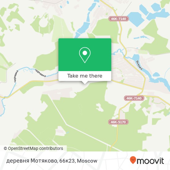 деревня Мотяково, 66к23 map