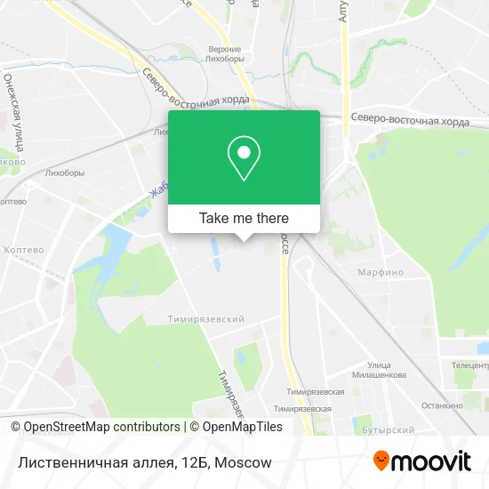 Лиственничная аллея, 12Б map