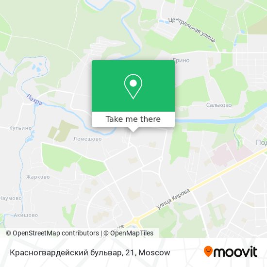 Красногвардейский бульвар, 21 map