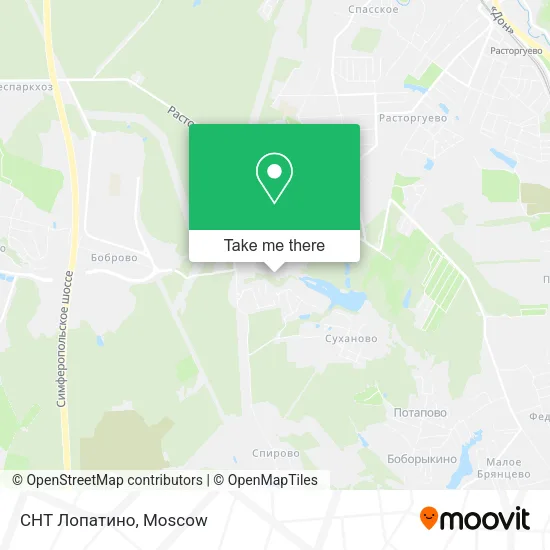 СНТ Лопатино map