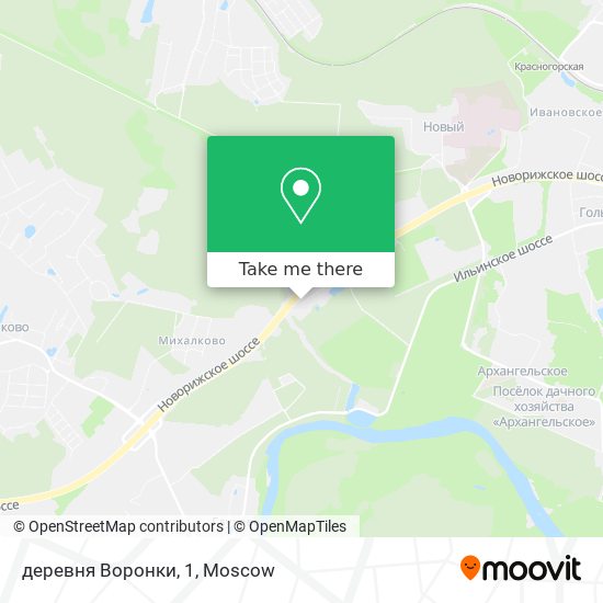 деревня Воронки, 1 map
