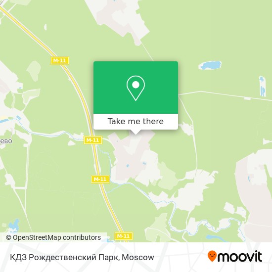 КДЗ Рождественский Парк map