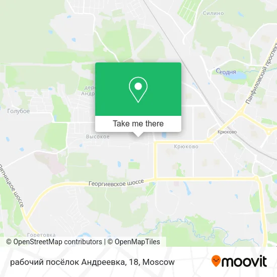 рабочий посёлок Андреевка, 18 map