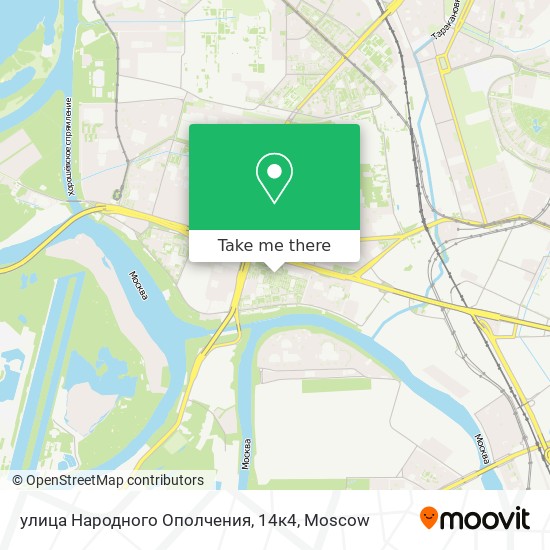 улица Народного Ополчения, 14к4 map