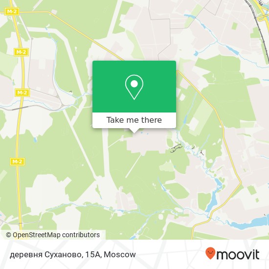 деревня Суханово, 15А map