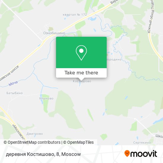 деревня Костишово, 8 map