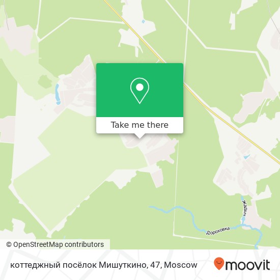коттеджный посёлок Мишуткино, 47 map