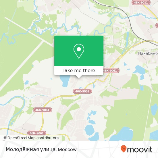 Молодёжная улица map