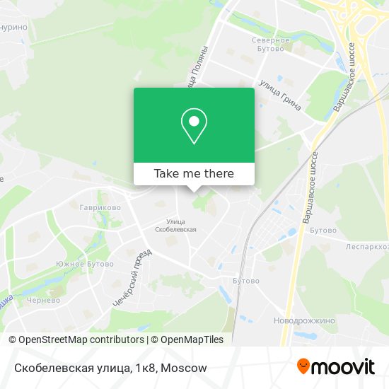 Скобелевская улица, 1к8 map