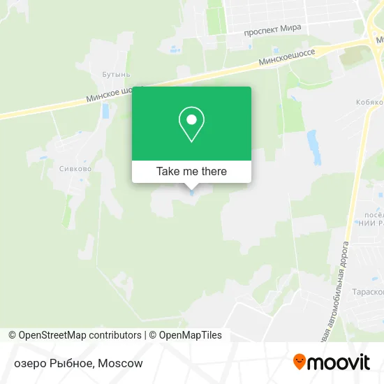 озеро Рыбное map